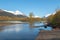 Moose Flats Wetland and Portage Creek sandbars in Turnagain Arm near Anchorage Alaska United States