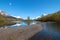 Moose Flats Wetland and Portage Creek in Turnagain Arm near Anchorage Alaska United States