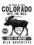 The moose is Loose Colorado into the wild, back to nature Wild adventure