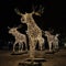 Moose parade in Berzelii park