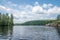 Moose pond in Saranac Lake NY