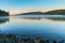 Moosehead Lake, Maine, on a calm early Fall morning