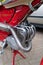 Moped chrome engine