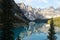 Moraine lake in Banff National Park, Alberta, Canada