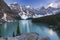 Moraine Lake Landscape View Banff National Park Canadian Rocky Mountains