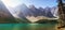 Moraine lake panorama