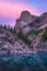 Moraine Lake Rockpile after Sunset