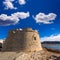 Moraira Castle beach at Mediterranean Alicante