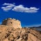 Moraira Castle beach at Mediterranean Alicante