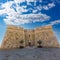 Moraira Castle in teulada beach at Alicante