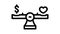 moral business ethics line icon animation