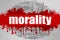 Morality word cloud
