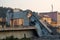 Morandi collapsed bridge in genoa