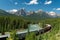 The Morant Curve in Banff National Park Canada