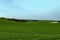 Moravian Green Rolling Landscape. Spring landscape. Moravian Tuscany, south Moravia, Czech Republic, Europe.