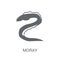 Moray icon. Trendy Moray logo concept on white background from a