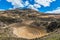 Moray ruins peruvian Andes Cuzco Peru