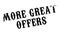 More Great Offers rubber stamp