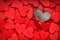 More small red hearts background.