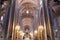 morelia cathedral interior and vaulted ceiling