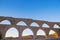 Morella aqueduct in Castellon Maestrazgo at Spain