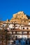 Morella Castellon castle and village in Maestrazgo