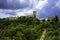 Moresco, medieval village in Fermo province, Marche, Italy