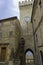 Moresco, medieval village in Fermo province, Marche, Italy