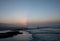 Morgan Bay beach at sunset, Wild Coast, Eastern Cape, South Africa.