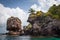 Morgan\'s head at Santa Catalina, Colombia