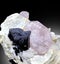 Morganite with tourmaline and mica specimen from Pakistan