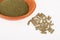 Moringa capsules medicinal plant