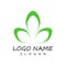 Moringa leaf Logo Template vector symbol nature