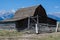 Mormon Row barn in Jackson Wyoming. Famous T.A. Moulton Barn