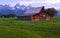 Mormon row, Grand Teton national park, Jackson Hole , Wyoming,