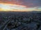 Morning aerial panorama of ljubljana