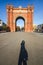 Morning at Arc de Triomf, Barcelona Spain