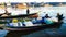 Morning atmosphere in the floating market of the Barito river, Banjarmasin / South Kalimantan Indonesia