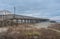 Morning beach pier