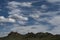 Morning clouds in the Superstition Mountains, Lost Dutchman State Park, Arizona