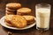 Morning Delight: Biscuits and Milk Breakfast