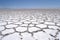 morning in the dry season at Salar de Uyuni, the largest salt flat in the world at Uyuni, Bolivia