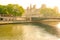 Morning on the Embankment of the Seine River With a View of the Hotel De Ville