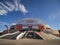 Morning exterior view of the UNLV Thomas & Mack Center