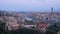 Morning Florence panorama at the sunrise time