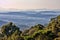 Morning fog over hilly landscape, Western Australia