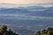 Morning fog over hilly landscape, Western Australia