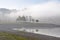 Morning fog, Ullibarri-Gamboa reservoir (Spain)