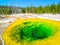 Morning Glory hot spring in Yellowstone