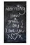 Morning have a great day - Love you on a black chalk board